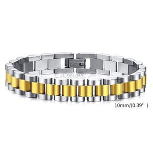 New Chunky Gold/Silver Chain Link Bracelet